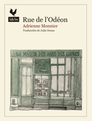 Rue de l'Odeon. Monnier, Adrienne