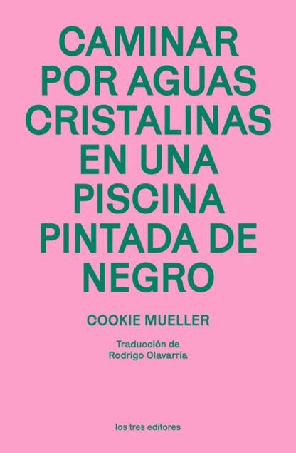 Caminar por aguas cristalinas en una piscina pintada de negro. Mueller, Cookie