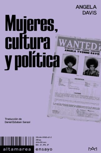 Mujeres, cultura y política. Davis, Angela